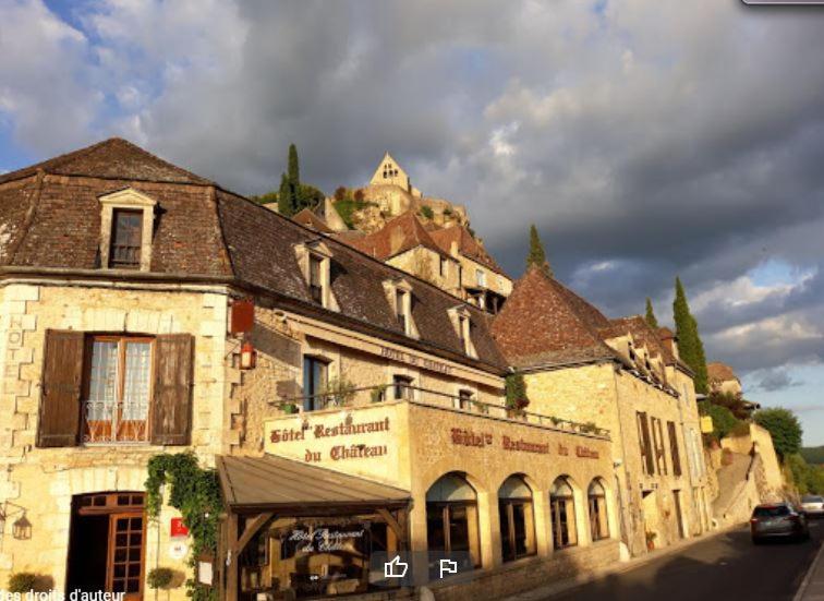 Hotel Du Chateau - Beynac Et Cazenac Екстериор снимка
