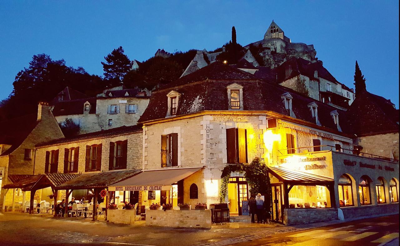 Hotel Du Chateau - Beynac Et Cazenac Екстериор снимка